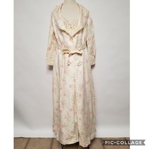 Christian Dior Vtg Nightgown & Robe